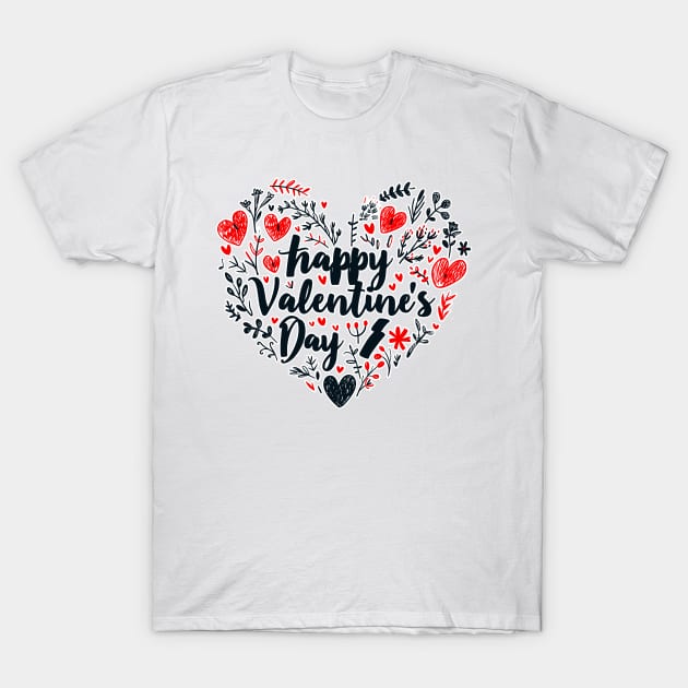 celebrating love with a heart's touch T-Shirt by MK3